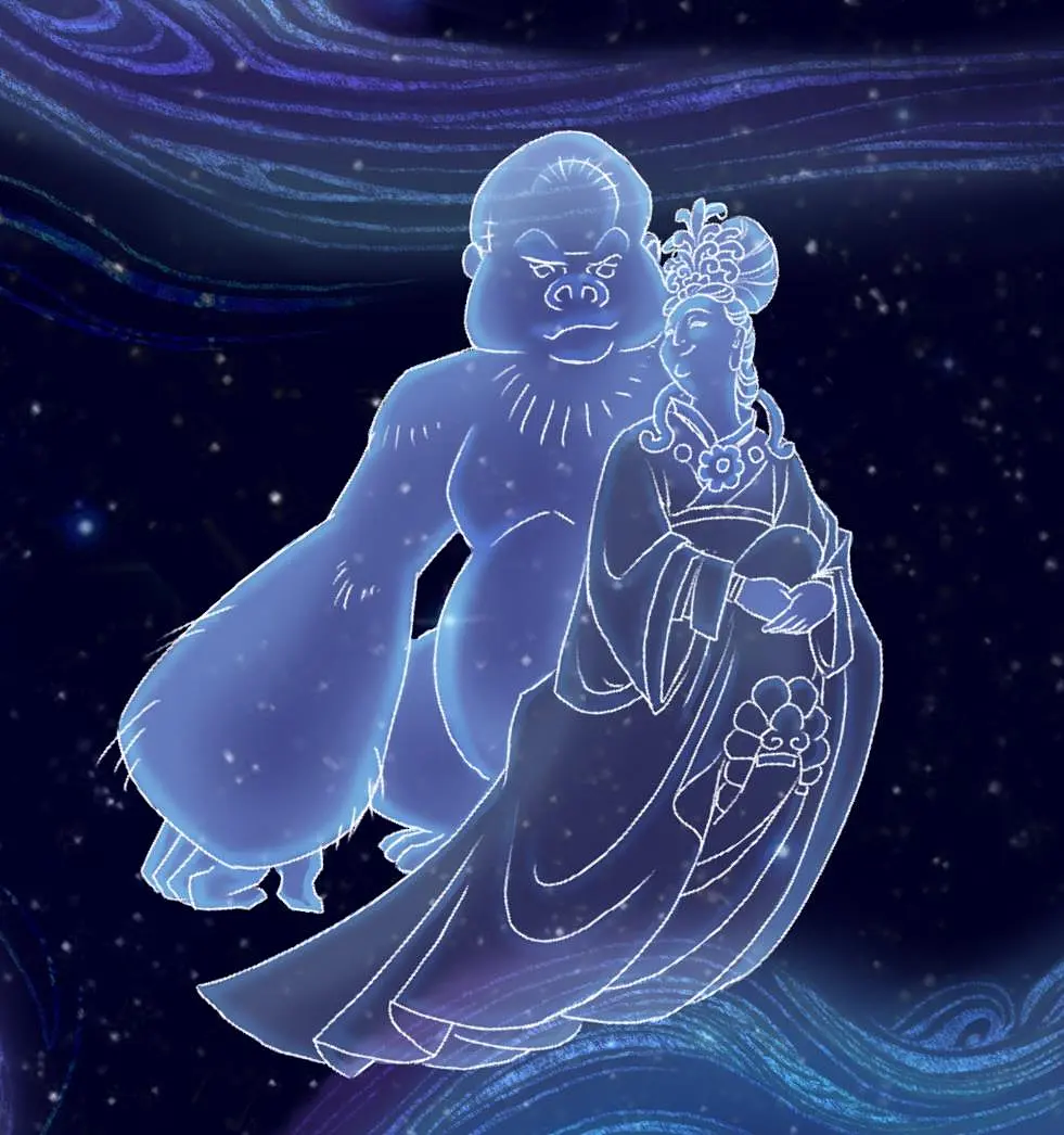 毕宿1:毕月乌(坚持梦想的羔羊)-二十八星宿