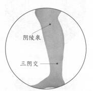 白带异常的反射区按摩疗法