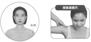 健美肩部的穴位按摩疗法