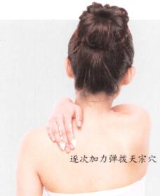 落枕的穴位按摩疗法