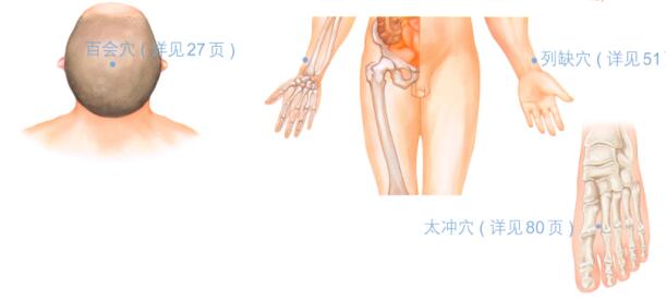 脱发的穴位按摩疗法