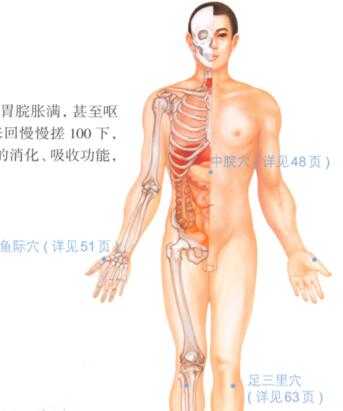促进消化的穴位按摩疗法
