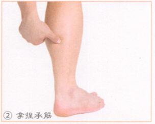 小腿抽筋的穴位按摩疗法