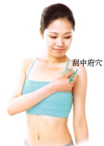 咳嗽的刮痧疗法