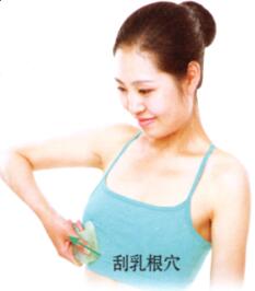 急性乳腺炎的刮痧疗法