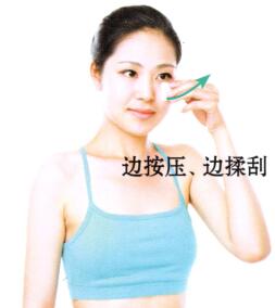 皮肤松弛的刮痧疗法