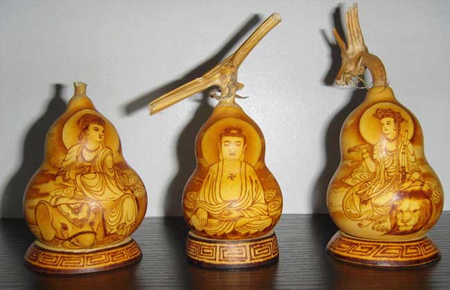 葫芦工艺品的制作方法