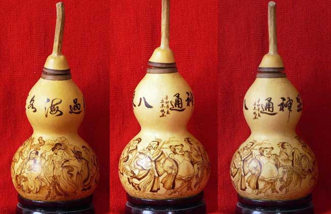 葫芦工艺品的制作方法