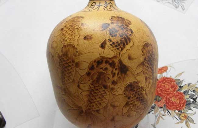 葫芦工艺品的制作方法