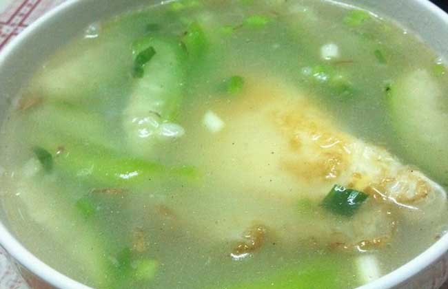 丝瓜鸡蛋汤
