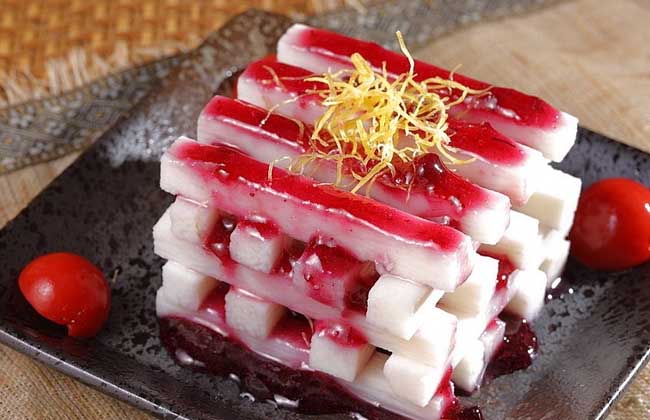 蓝莓山药的做法大全