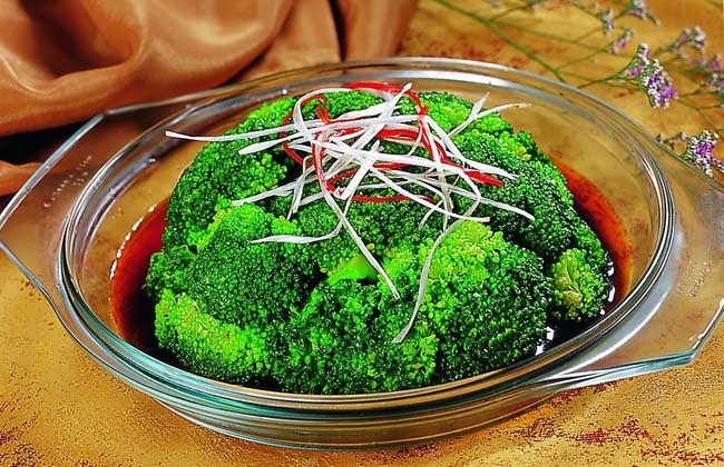 白灼西兰花