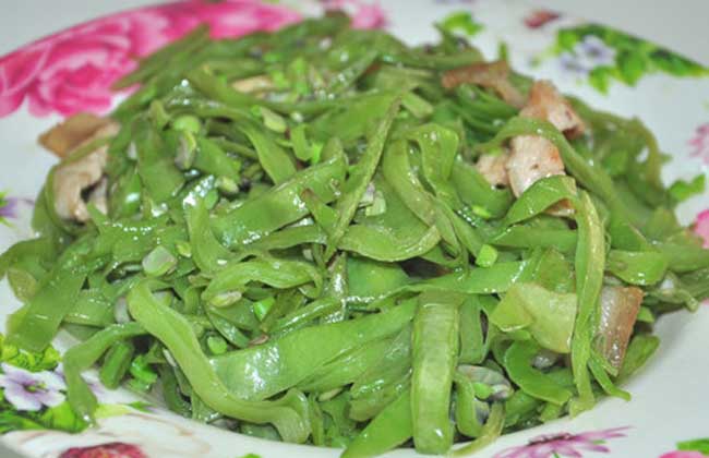 扁豆炒肉的做法大全