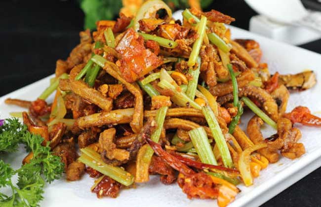 干煸鱿鱼丝