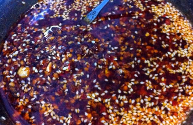 秘制辣椒油的做法