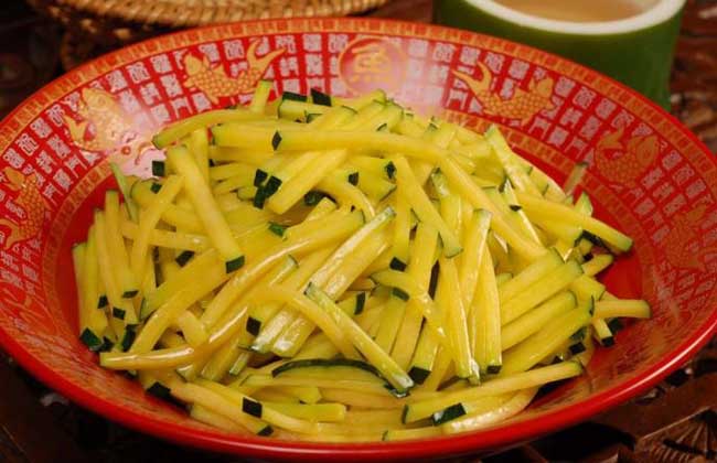 脆炒南瓜丝