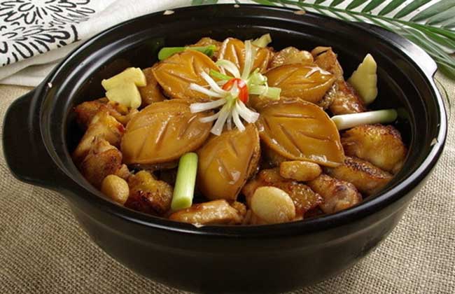 鲍鱼干锅鸡