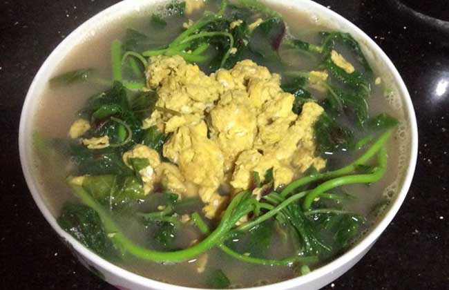 苋菜鸡蛋汤