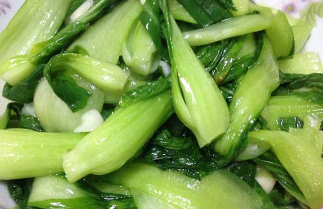 蒜蓉小油菜的功效及做法