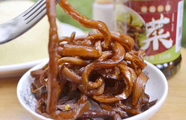 酱腌苤蓝条