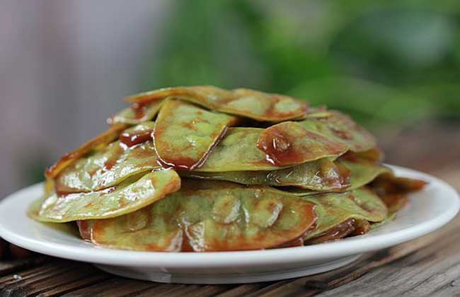 干煸白扁豆
