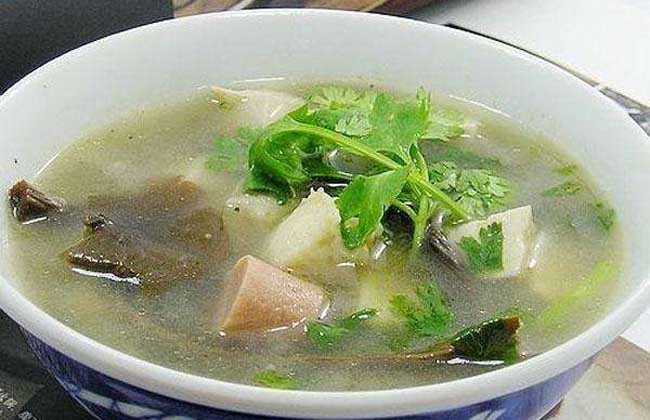 豆腐冬笋汤