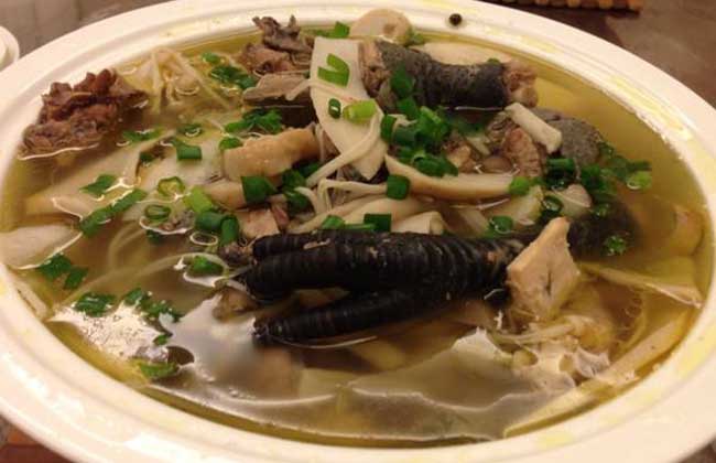 凤尾菇鸡汤