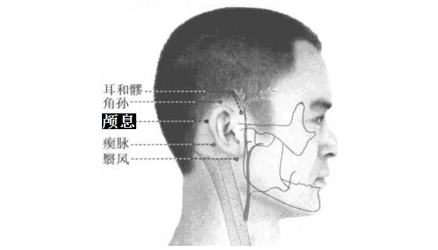 颅息的证治纲要与定位图解