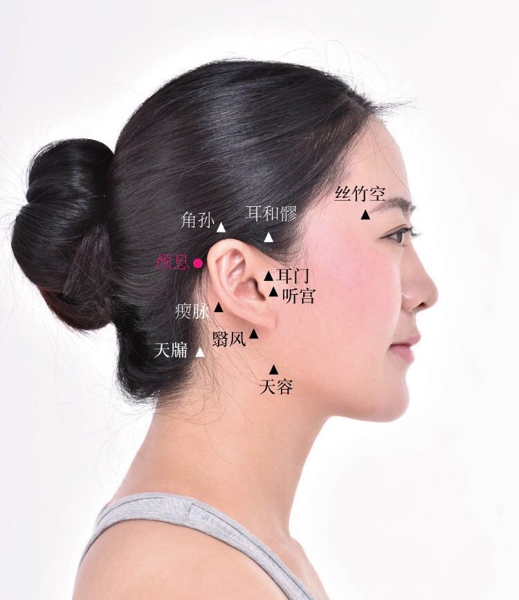 颅息的证治纲要与定位图解