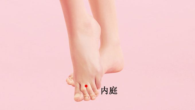 内庭的证治纲要与定位图解