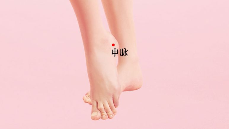 申脉的证治纲要与定位图解