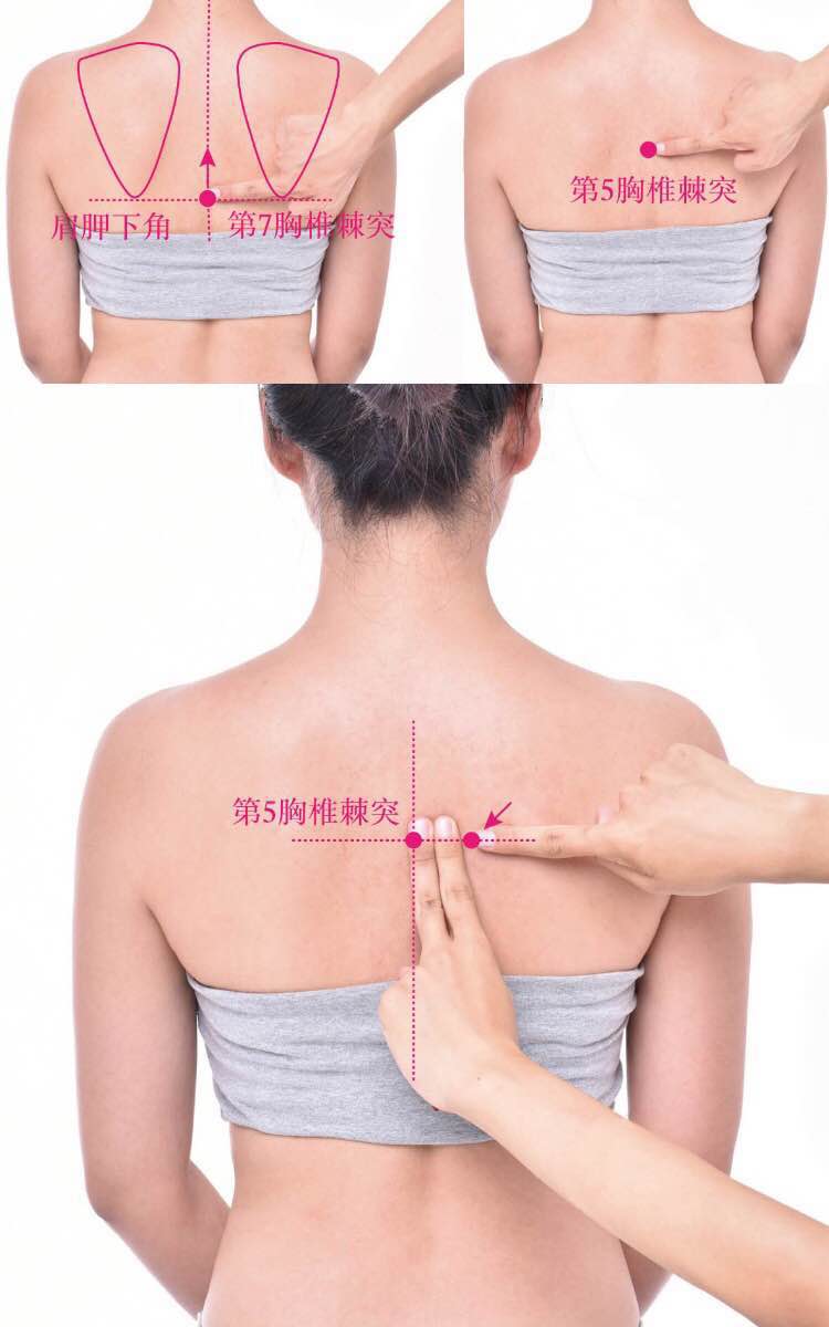心俞的证治纲要与定位图解